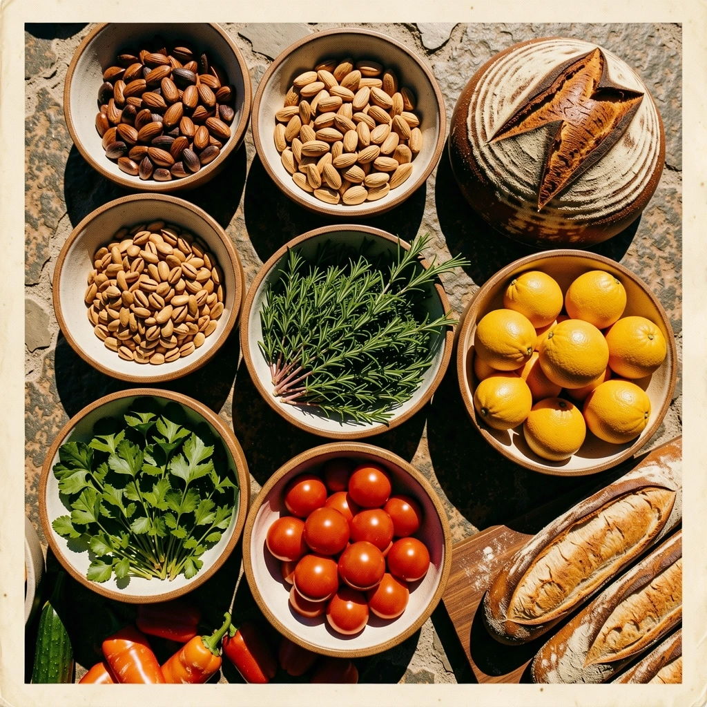 Organización de cocina real